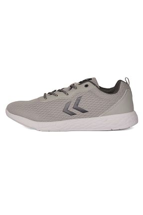 کفش اسنیکر طوسی مردانه بند دار hummel - کد 34390295