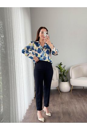 شلوار رنگی زنانه پارچه Madamdef - کد 928032416