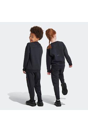 ست گرمکن مشکی بچه گانه رگولار adidas - کد 840100248
