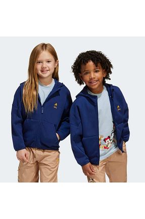 کاپشن اسپرت آبی بچه گانه رگولار adidas - کد 891427708