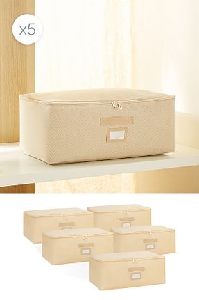 خورجین بژ پلی پروپیلن Ocean Home Textile - کد 739097746
