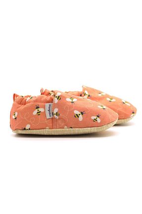 پاپوش نارنجی بچه گانه پارچه ای Morgedan - کد 164458375