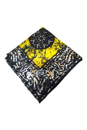 روسری زرد %100 پنبه AKBAL - کد 928062748