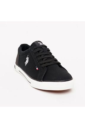 کفش اسنیکر مشکی زنانه بند دار U.S. Polo Assn. - کد 820408077