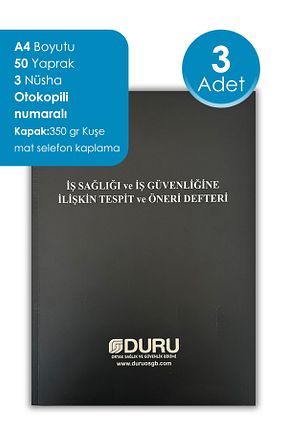 اوراق رسمی و تجاری DURU OSGB - کد 699679117