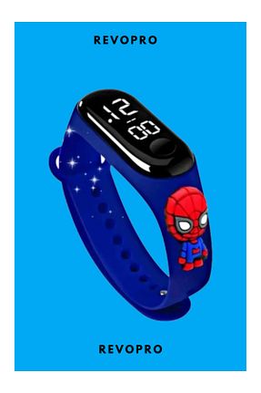 ساعت مچی آبی بچه گانه 41-45 میلی متر Spiderman - کد 787668435