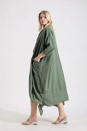 کیمونو و کافتان سفید زنانه %100 پنبه SUMEF - کد 928070790