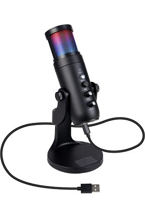 میکروفون کامپیوتر مشکی Coverzone - کد 922096615