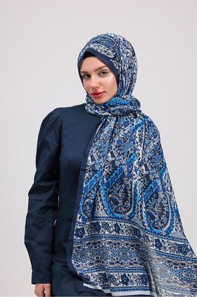 شال سرمه ای زنانه MODA - کد 898624415