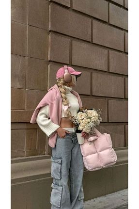 کلاه صورتی زنانه پنبه ای OX-RA - کد 928085177