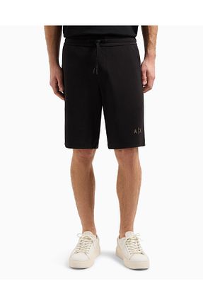 شلوارک و برمودا مشکی مردانه رگولار Armani Exchange - کد 928085079