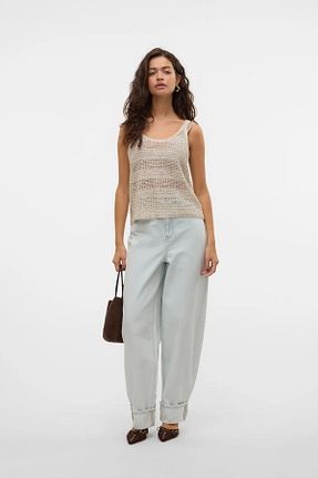 پلیور نباتی زنانه Ajurlu Vero Moda - کد 928090279