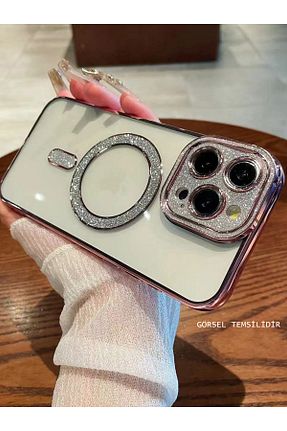 کاور و قاب صورتی iPhone 15 Pro Max Nezih Case - کد 928096382