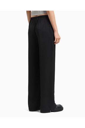 شلوار مشکی زنانه پلی استر Armani Exchange - کد 928084646
