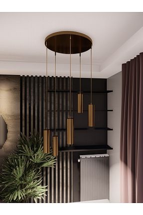 لوستر متالیک فلزی avizade - کد 928222111