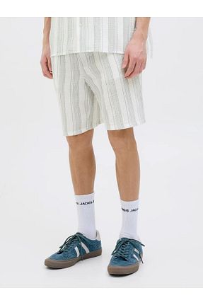 شلوارک و برمودا سفید مردانه Straight Jack & Jones - کد 928106286