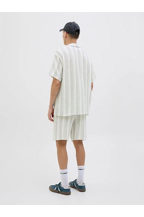 شلوارک و برمودا سفید مردانه Straight Jack & Jones - کد 928106286