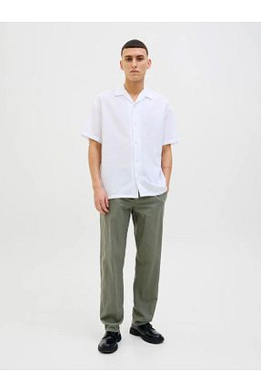 شلوار خاکی مردانه پنبه پلی استر Jack & Jones - کد 928103925