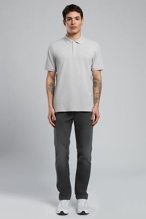 پولوشرت طوسی مردانه پنبه ای Lee Cooper - کد 928101442
