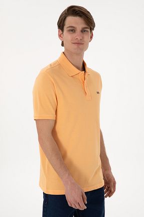پولوشرت قهوه ای مردانه پنبه ای U.S. Polo Assn. - کد 928116382