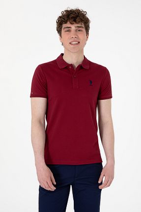 پولوشرت بنفش مردانه پنبه ای U.S. Polo Assn. - کد 928127362