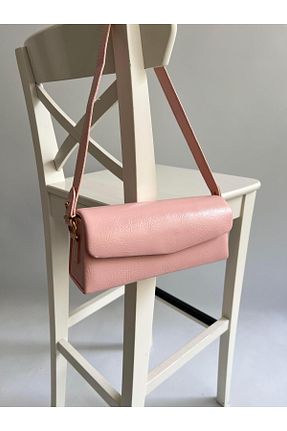 کیف دوشی صورتی زنانه چرم مصنوعی Mia Collection - کد 928119062
