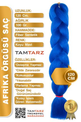 سایر اکسسوری مو آبی زنانه TAM TARZ - کد 885548703