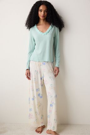 بالاتنه راحتی سبز زنانه الاستین Penti - کد 895461323
