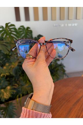 عینک محافظ نور آبی نارنجی زنانه 48 funeyes - کد 928129522