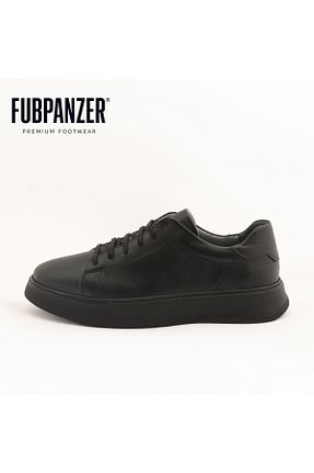 کفش اسنیکر مشکی مردانه چرم اصل FubPanzer - کد 928145652