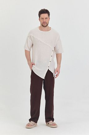 پیراهن نباتی مردانه Relaxed Plus Ninety - کد 928145243