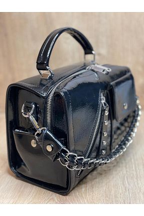 کیف دوشی مشکی زنانه چرم مصنوعی Madamminik - کد 928148118