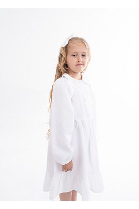 لباس سفید بچه گانه بافت opheliateks - کد 928346429