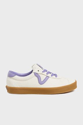 کفش اسنیکر بژ زنانه بند دار Vans - کد 928167078