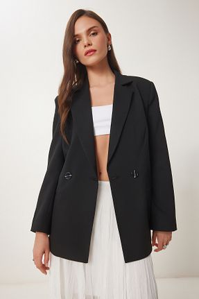 کت مشکی زنانه Blazer Lovelyİstanbul - کد 928290588