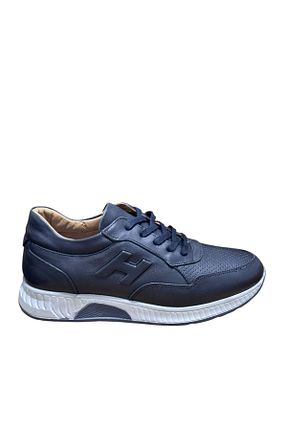 کفش اسنیکر مشکی مردانه چرم اصل Greyybull Shoes - کد 928156745