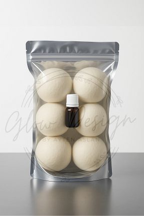 گوی و توری لباسشوئی Glow Design - کد 928417264