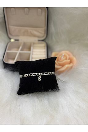دستبند استیل (فولاد) طوسی زنانه استیل (فولاد) VENTİ VENTİSCA - کد 928177781