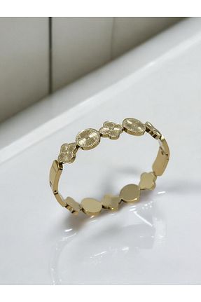 دستبند استیل (فولاد) رنگی زنانه استیل ضد زنگ MAC CENTER - کد 926869722
