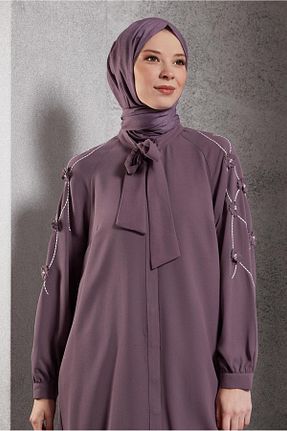 شال صورتی زنانه پلی استر Alvina - کد 876241849