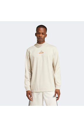 ست گرمکن سفید مردانه پنبه ای adidas - کد 930376434