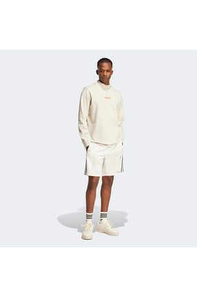 ست گرمکن سفید مردانه پنبه ای adidas - کد 930376434