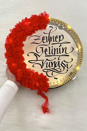 عقد و عروسی و حنابندان قرمز ZEYMERADE - کد 928217968