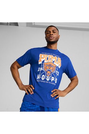 تیشرت آبی مردانه رگولار Puma - کد 928221364