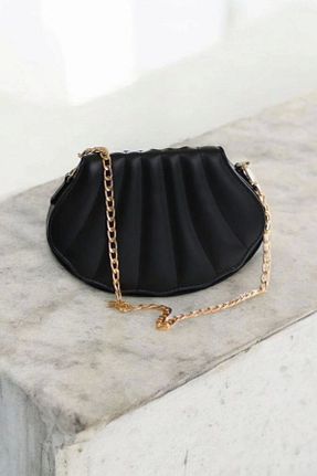کیف مجلسی مشکی زنانه چرم مصنوعی Glemix - کد 926155397