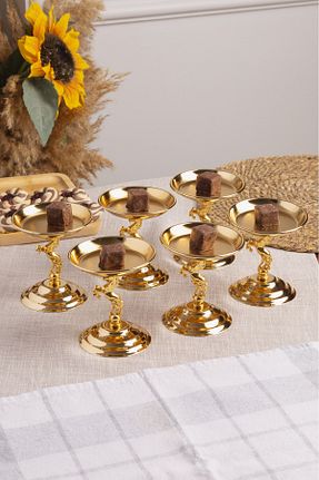 قند دان طلائی فلزی Fiyakalı Ürünler Atölyesi - کد 759232657
