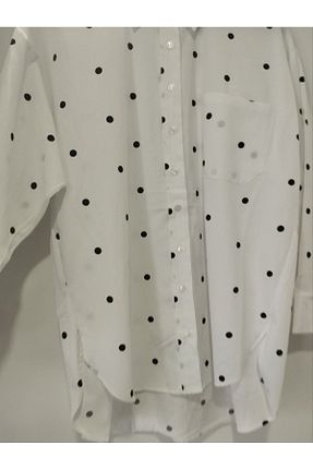 پیراهن حجاب سفید زنانه Fitted MODA - کد 928281231