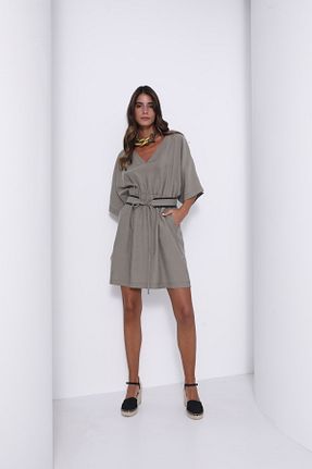 لباس بژ زنانه بافتنی KASHA - کد 928286612