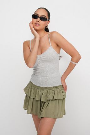 بلوز نباتی زنانه ساده Addax - کد 928289246