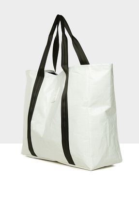 کیف دوشی سفید زنانه پارچه ای Bagmori - کد 928289088